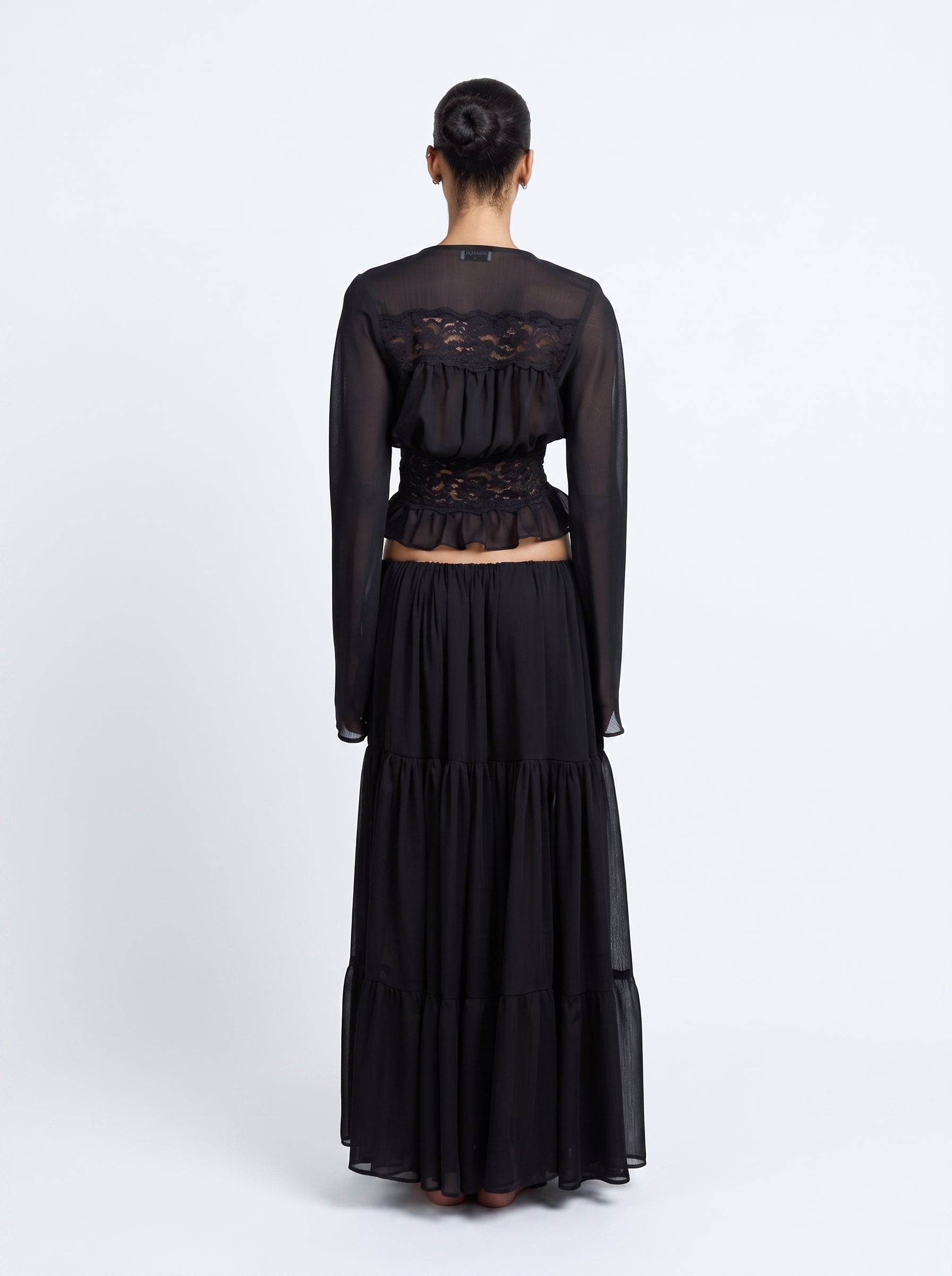 Lace Splice Sheer Co-ord Set