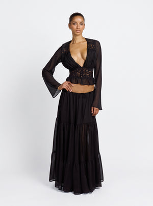 Lace Splice Sheer Co-ord Set