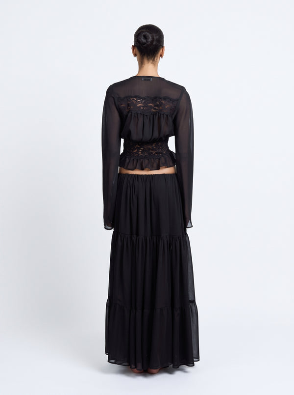 Lace Splice Sheer Co-ord Set
