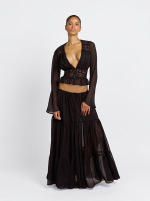 Lace Splice Sheer Co-ord Set