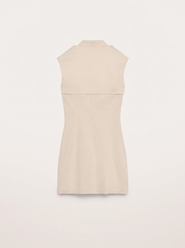 Cutout Double Breasted Trench