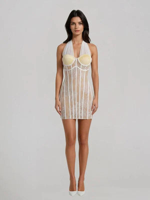 JarnelHalterneckLaceMiniDress_1 - VeroMarka