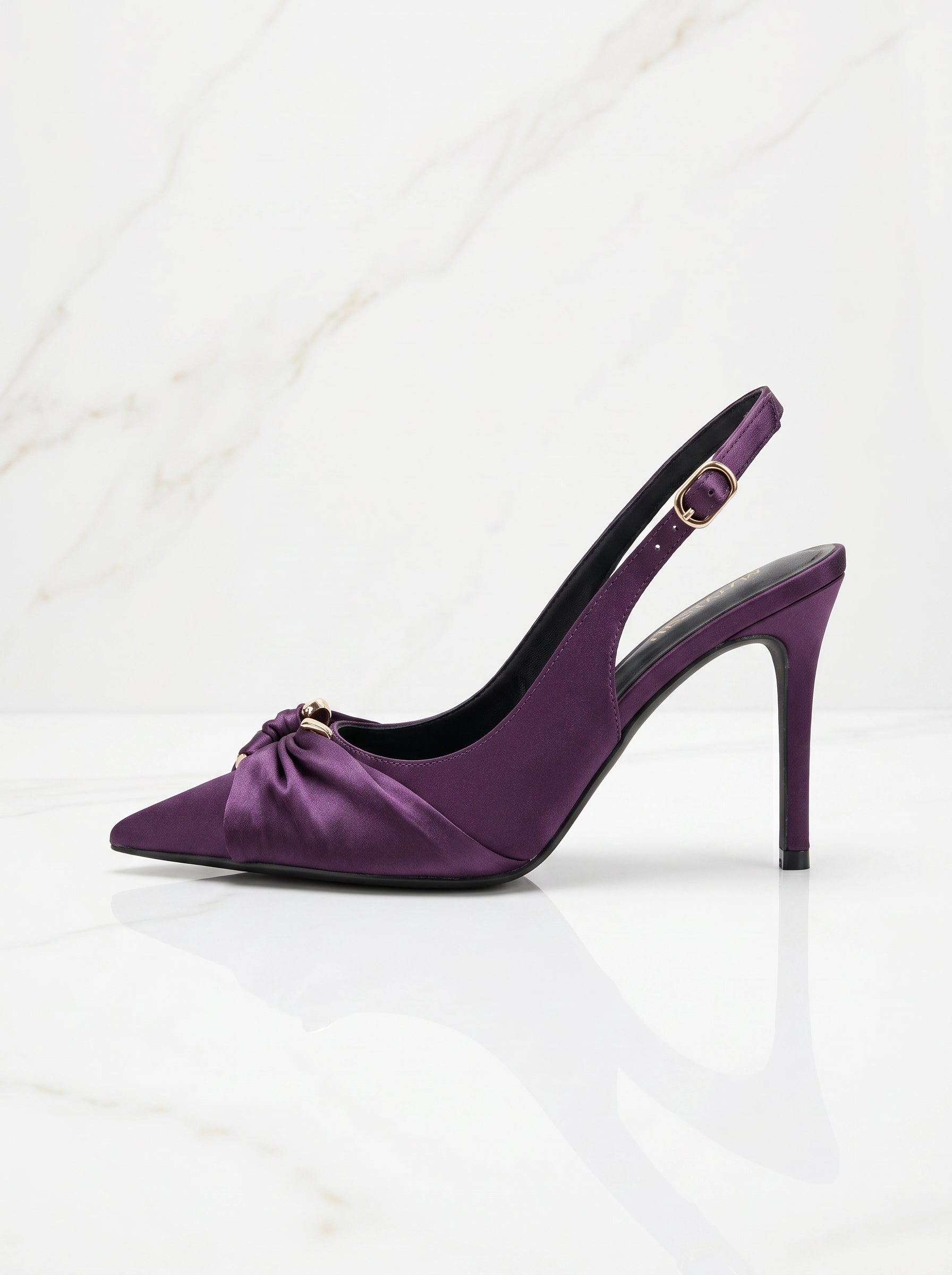 Pointed Toe Slingback Stiletto