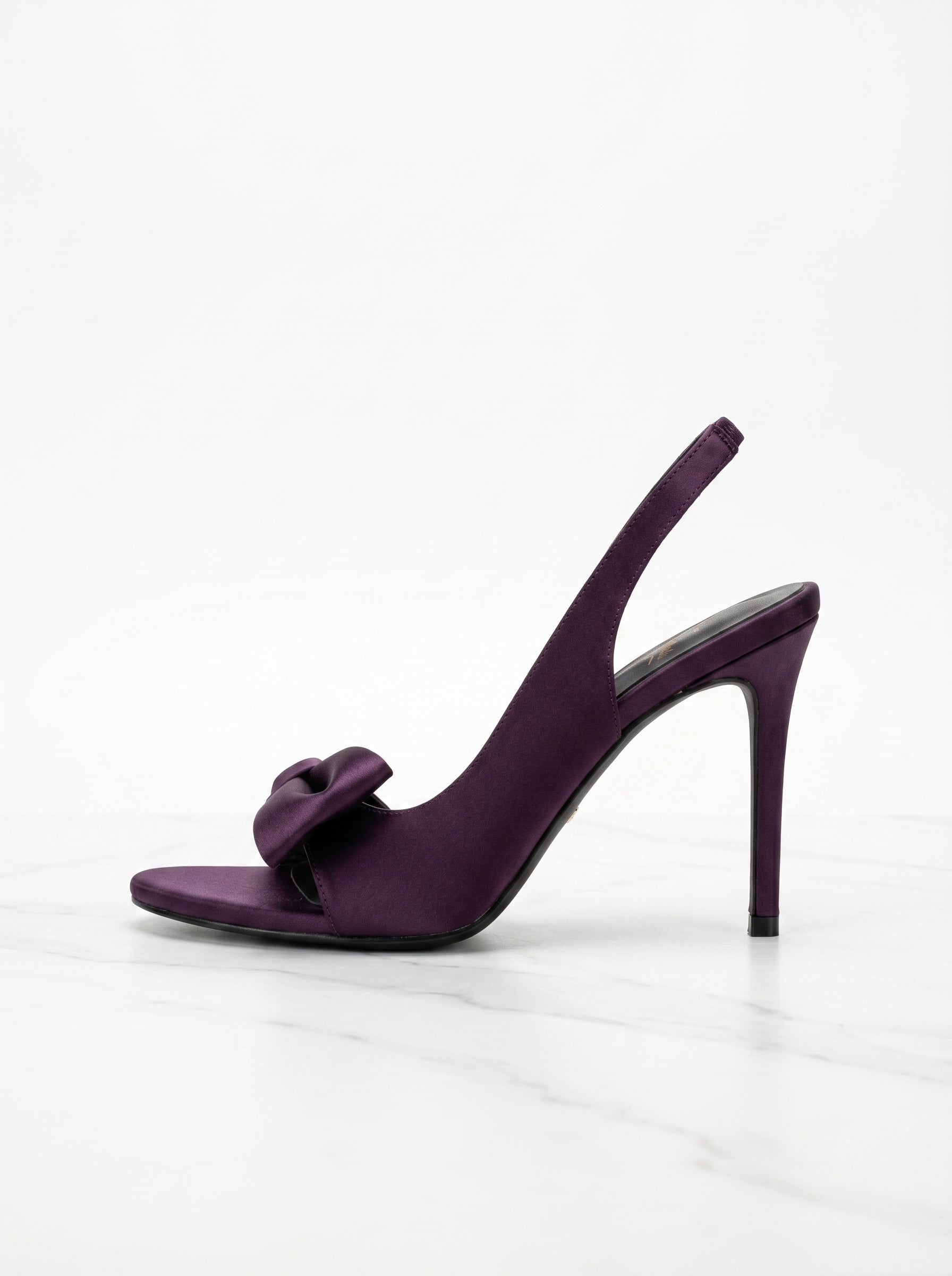 Bow Stiletto Slingback Sandal
