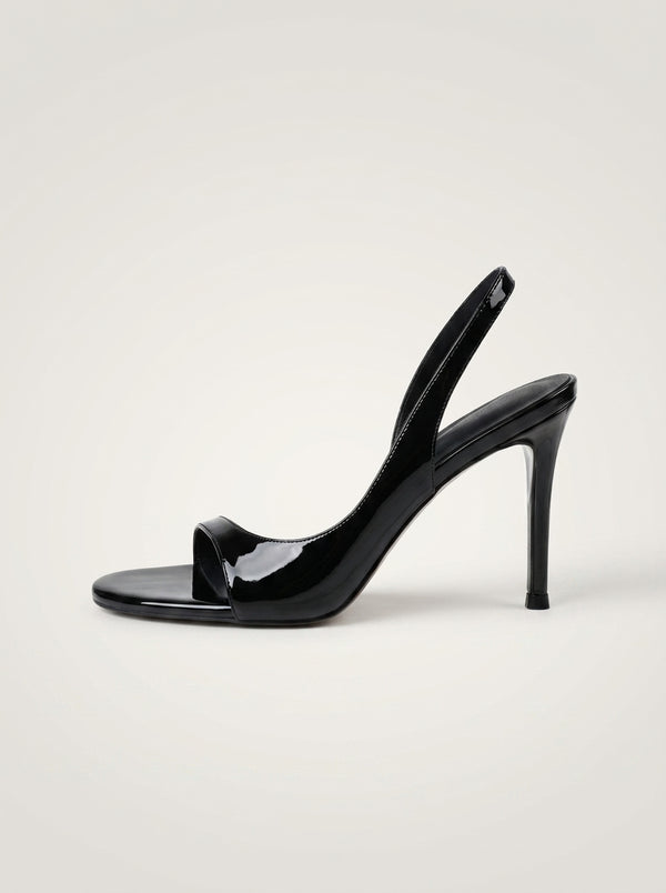 Open Toe Slingback Stiletto