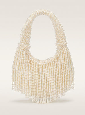 Pearl Tassel Underarm Bag
