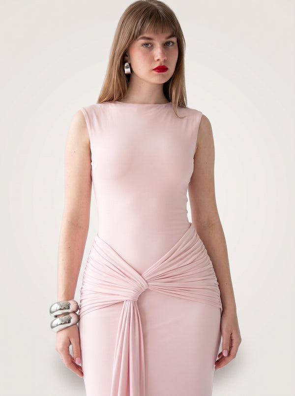 Blush Knot Maxi