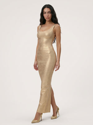 Goldéra Sculpt Maxi Dress