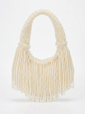 Pearl Tassel Underarm Bag